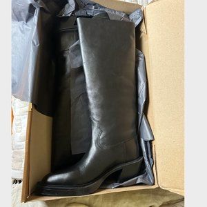 ZARA KNEE HIGH COWBOY BOOTS